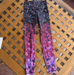 Lululemon Wunder Under Highrise Nulux Floral Tight Legging